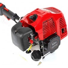 ZHFEISY 2.3HP 52cc 2 Stroke  Power Sweeper Sweeping Machine Handheld Broom Sweeper oline Engine Power Broom Brush Clear w/Air Cooled Motor for Driveway Turf Grass Snow