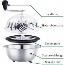 Growtent Garden Bowl Trimmer 19 Inch Cutting Hydroponic Bud Leaf and Flower with Upgraded Gears