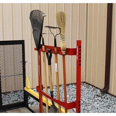 Jungle Jims Tool Rack Mounting Pole for Landscape Trailers - Secure rakes, Brooms and More to Trailers