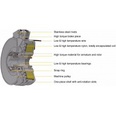 The ROP Shop Electric PTO Clutch fits Cub Cadet LT1042 LT1045 LT1046 LT1050 Lawn Yard Tractor