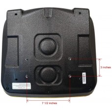 Lawn Mower Parts (2) Two Yellow Seats for J.Deere Gator 4x2 4x4 4x6 Diesel Trail Worksite Turf