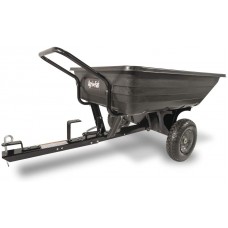 Agri-Fab 45-0345 350-Pound Poly Convertible Push/Tow Dump Cart