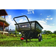 Agri-Fab 45-0345 350-Pound Poly Convertible Push/Tow Dump Cart