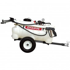 Chapin 97700N EZ Dripless Tow Behind Sprayer, 25 gallons, Translucent White
