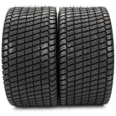 2Pcs New 4PLY 24x12.00-12 Tires 24x12x12 P332 Turf Lawn Mower Tires