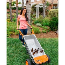 WORX WG050 Aerocart 8-in-1 All-Purpose Wheelbarrow/Yard Cart/Dolly, 18