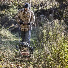 EARTHQUAKE 28463 M205 150cc 4-Cycle Viper Engine, 5 Year Warranty Walk Behind String Mower, Red/Black