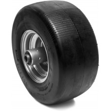 2PK Flat Free Tire Assemblies for Hustler 13x6.50-6 X One Super Z 604898 789537