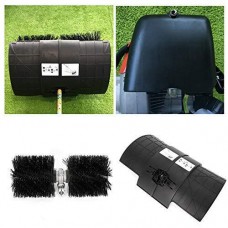 DY19BRIGHT Sweeper Machine, Hand Held Broom Sweeper 52CC  Power Snow Sweeper Concrete Cleaning Machine Brushes Driveway Walkway Behind for Concrete Driveway Lawn Garden Street, CA NJ Warehouse