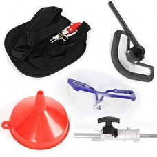 DY19BRIGHT Sweeper Machine, Hand Held Broom Sweeper 52CC  Power Snow Sweeper Concrete Cleaning Machine Brushes Driveway Walkway Behind for Concrete Driveway Lawn Garden Street, CA NJ Warehouse