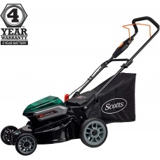 Scotts Outdoor Power Tools 61940S 19-Inch 40-Volt Cordless Lawn Mower, 5Ah Battery and Fast Charger Included