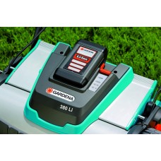 Gardena 4025-U 15-Inch 25-Volt 3.2 amp Lithium-Ion Cordless Push Reel Lawn Mower