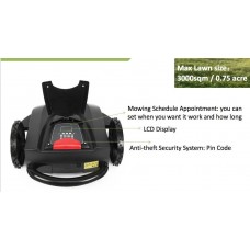 MowBo Automatic Robot Lawn Mower - Professional Grade! Keeps Yard Perfectly Manicured, Lithium Ion Powered, Programmable, Efficient - Never Mow Again! (M13)