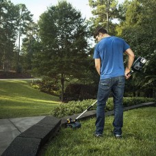 Poulan Pro PRST15i, 15 in. 58-Volt Cordless Straight Shaft String Trimmer (Battery Included)