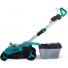 Realm 14-Inch 40V Lithium-Ion Cordless Lawn Mower, 4.0 AH Battery Included RM-LM01-B2Z-340
