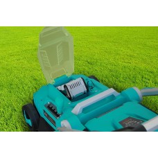 Realm 14-Inch 40V Lithium-Ion Cordless Lawn Mower, 4.0 AH Battery Included RM-LM01-B2Z-340
