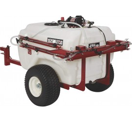NorthStar Tow-Behind Trailer Boom Broadcast and Spot Sprayer - 101-Gallon Capacity, 7.0 GPM, 12V DC