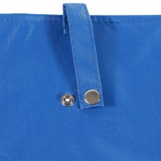 Sunnydaze Utility Steel Dump Garden Cart with Liner Set, Outdoor Lawn Wagon with Removable Sides, Heavy-Duty 660 Pound Capacity, Blue