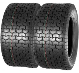 MaxAuto 22x9.5-12 22x9.5x12 Turf Tires for Lawn & Garden Mower 4 Ply, Set of 2