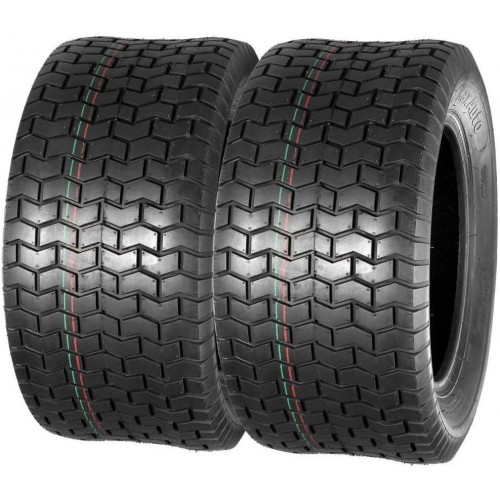 Set of 2 MaxAuto 22x9.5-12 22x9.5x12 Turf Tires for Lawn & Garden Mower 4 Ply 