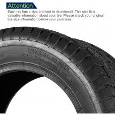 MaxAuto 22x9.5-12 22x9.5x12 Turf Tires for Lawn & Garden Mower 4 Ply, Set of 2