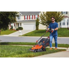BLACK+DECKER Electric Lawn Mower, 10 -Amp, 15-Inch (BEMW472BH)