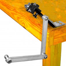 All American Sharpener Model Model 5005 15°-45° Adjustable Lawn Mower Blade Sharpener for Right and Left Hand Blades