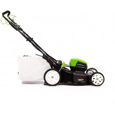 Greenworks PRO 21-Inch 80V Self-Propelled Cordless Lawn Mower, 5.0 AH Battery Included MO80L510