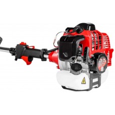 XtremepowerUS 42.7CC Walk Behind Handheld  Powered Sweeper Broom Concrete Driveway Cleaning Sweep Driveway Lawn Snow EPA