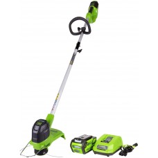 Greenworks 12-Inch 40V Cordless String Trimmer, 2.0Ah Battery and Charger Included 2101602