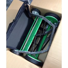 Push Lawn Mower,20-Inch Manual Reel Mower With Grass Catcher