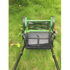 Push Lawn Mower,20-Inch Manual Reel Mower With Grass Catcher