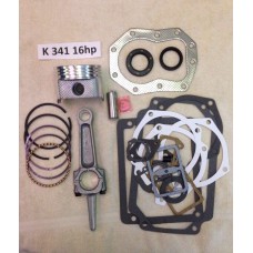 Lawn Mower Parts Engine Rebuild KIT for Kohler 16HP K341 and  with an Actual 16hp Rod not 12hp