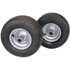 (Set of 2) Hustler Lawn Mower Part# 604717 - TIRE/Wheel Assy 13x6.50-6 - Raptor SD 54