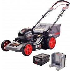 POWERWORKS 60V 21-inch SP Mower, 5.0Ah Battery and Charger Included MO60L512PW