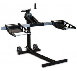 MoJack XT - Residential Riding Lawn Mower Lift, 500lb Lifting Capacity, Fits Most Residential & Zero Turn Riding Lawn Mowers, Folds Flat for Easy Storage, Industry Leading Two-Year Warranty