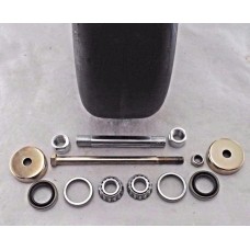 proven part 2 Pack 13x5x6 White No Flat Front Solid Tire Puncture Proof for Most Exmark and Toro mowers Includes Bearings Axle Bolt and Dust Covers Replace 109-126 - 103-351 - 126-5360 - 103-3786