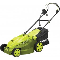 MJ402E Mow Joe 16-Inch 12-Amp Electric Lawn Mower + Mulcher
