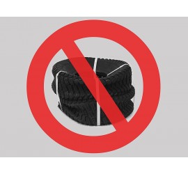 (1) Wanda 24x12.00-12 Tires 4 Ply Lawn Mower Garden Tractor 24x12-12 Turf Master Tread