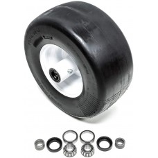 2PK 13x6.5x6 13x6.50-6 13x6.50x6 Puncture Proof Solid Wheel Assemblies Tires Fits Exmark 103-0065, Toro Z Master, Scag, Turf Tiger Cub Zero Turn and Many More