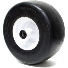 2PK 13x6.5x6 13x6.50-6 13x6.50x6 Puncture Proof Solid Wheel Assemblies Tires Fits Exmark 103-0065, Toro Z Master, Scag, Turf Tiger Cub Zero Turn and Many More