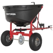 CRAFTSMAN CMXGZBF7124571 110-lb Tow Broadcast Spreader, Black