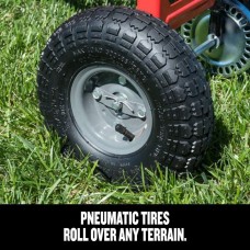 CRAFTSMAN CMXGZBF7124571 110-lb Tow Broadcast Spreader, Black