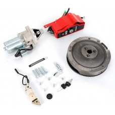 Electric Start Kit Flywheel Starter Motor for Honda GX390 13HP GX340 11HP