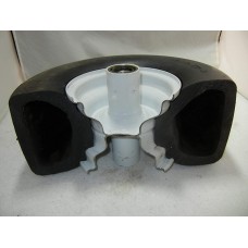 proven part 2 Pack 13X6.5X6 White No Flat Front Solid Tire Puncture Proof Replaces Exmark 103-0065 Includes Bearings Replaces 103-3051 - 1-633584 - 103-0063 - 126-5361 - 1-633585