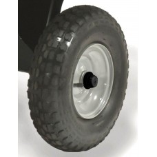 10 cu. ft. Steel Dump Cart with Pneumatic Tires and Removable Tailgate