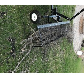 Yard Tuff YTF-60PSR Pine Straw Rake, 60