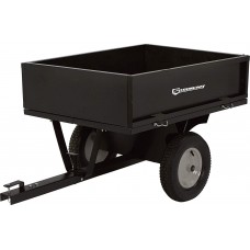Strongway Steel ATV Trailer - 500-Lb. Capacity, 10 Cu. Ft.