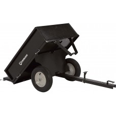 Strongway Steel ATV Trailer - 500-Lb. Capacity, 10 Cu. Ft.