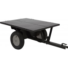 Strongway Steel ATV Trailer - 500-Lb. Capacity, 10 Cu. Ft.